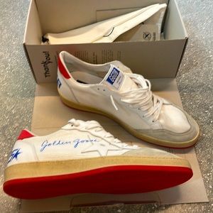 Golden Goose Ball Star Sneakers Size 47 NWT